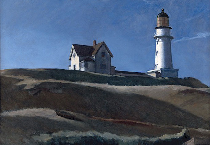 Edward Hopper, lighthouse-hill, 1927